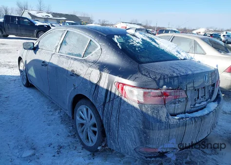 2016 Acura Ilx 2.4L/Acurawatch Plus Package from USA, damaged, VIN 19UDE2F3XGA022898